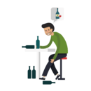 Alcohol Illustration